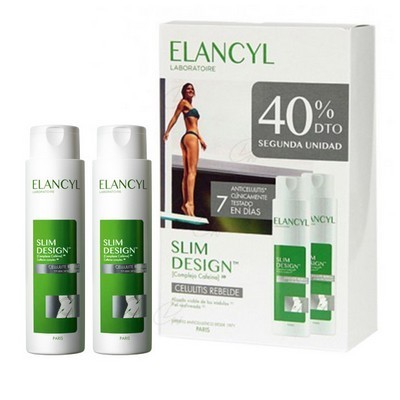 ELANCYL PACK DUPLO SLIM DESIGN 200 ML 2 UNID