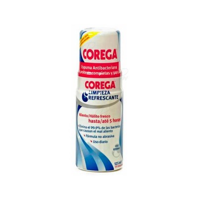 COREGA LIMPIEZA REFRESCANTE ESPUMA 125 ML
