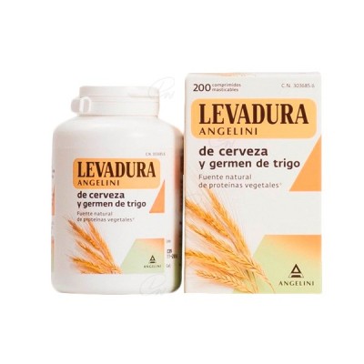 LEVADURA DE CERVEZA Y GERMEN TRIGO ANGELINI 200...