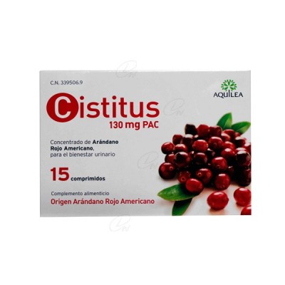 CISTITUS COMPRIMIDOS 130 MG 15 COMP