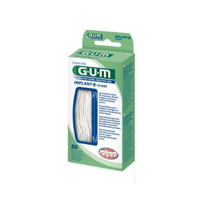 GUM IMPLANT FLOSS SIN CERA IMPLANTES