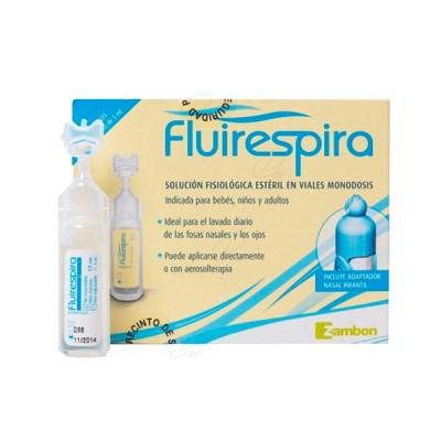 FLUIRESPIRA LIMPIEZA NASAL 30 MONODOSIS 5 ML