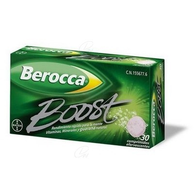 BEROCCA BOOST COMP EFERVESC 30 COMP