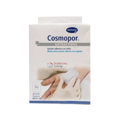 COSMOPOR  ANTIBACTERIAL 10 X 8 CM  5 U
