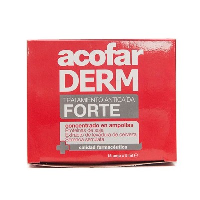 ACOFARDERM AMPOLLAS ANTICAIDA FORTE 5 ML 15 AMP