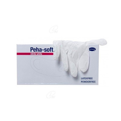 GUANTES DESECHABLES DE NITRILO WHITE T M 100 U