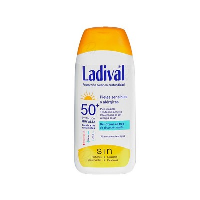 LADIVAL PIEL SENSIBLE O ALERGICA FPS 50 200 ML